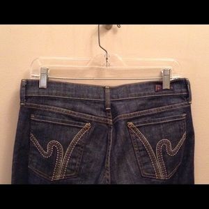 LAST CALL COH Humanity Ric Rac Flare Jeans Sz 29